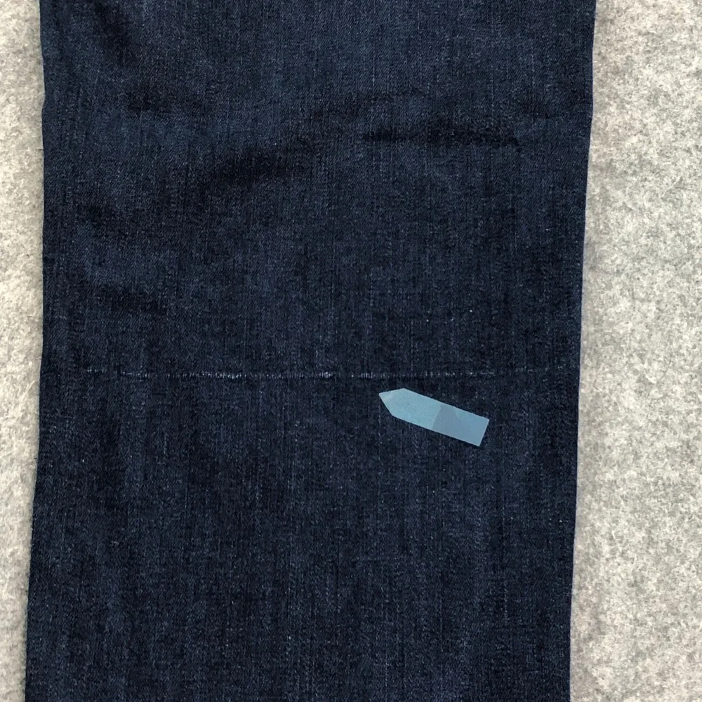 Banana Republic Mens Traveler Jeans 34x32 Tapered Fit Blue Dark Wash Stretch